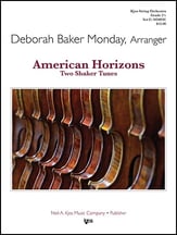 American Horizons Orchestra sheet music cover